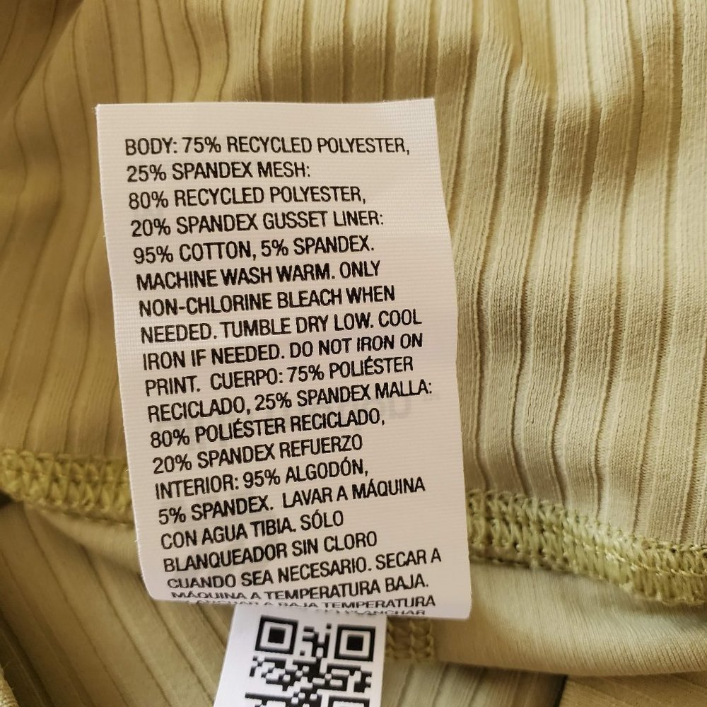All in Motion - Women's Ultra High-Rise Rib Leggings Olive Green Size M Reg - Picture 12 of 13